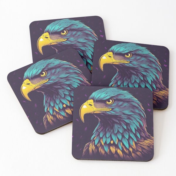 Item preview, Majestic Eagle in Vibrant Colors designed and sold by DesignDrifts.