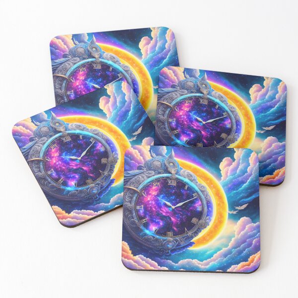 Item preview, Cosmic clock designed and sold by M-Y-A-R-T-.