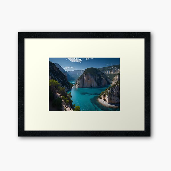 Item preview, Captivating Gorges du Verdon|Where Nature Paints its Masterpiece designed and sold by BlareBlare.