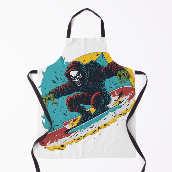 Item preview, Grim Reaper snowboards designed and sold by BearsAndSkulls.
