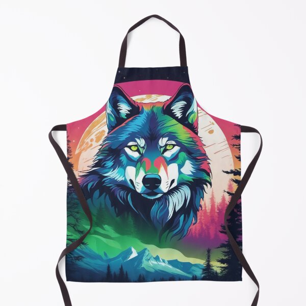 Item preview, Timber Wolf in Fantasy and Realism Style Art designed and sold by BirdsnStuff.