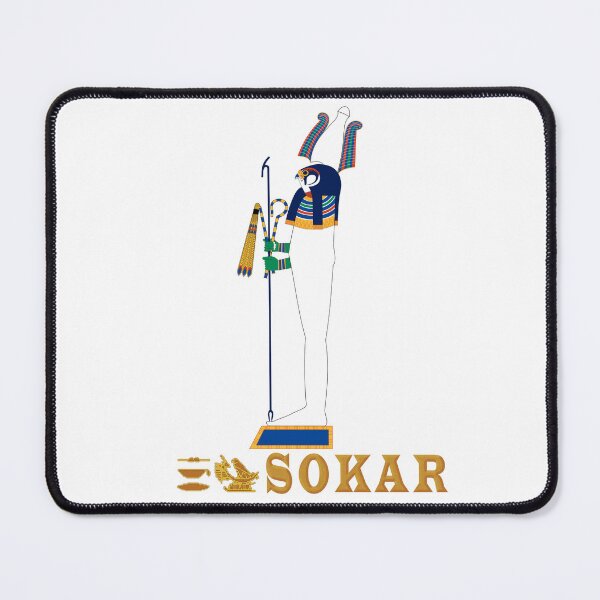 Item preview, SOKAR Ancient Egyptian God with Hieroglyphs designed and sold by SWATARA.