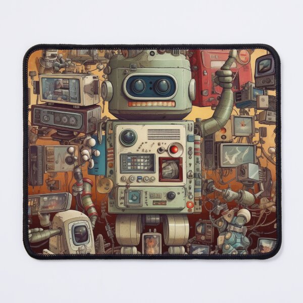 Item preview, Enchanting Robot Art designed and sold by JojoArtEvo.