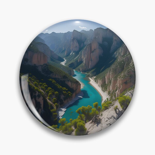Item preview, Azure Dreams of Gorges du Verdon|A French Riviera Gem designed and sold by BlareBlare.