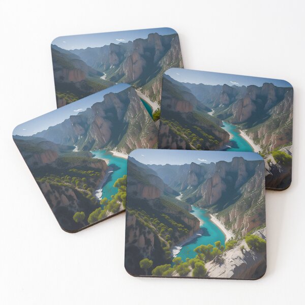 Item preview, Azure Dreams of Gorges du Verdon|A French Riviera Gem designed and sold by BlareBlare.
