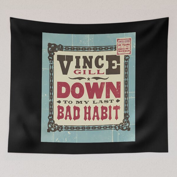 Item preview, Vince Gill Country Music Singer 01 designed and sold by ArchiePeaArt.