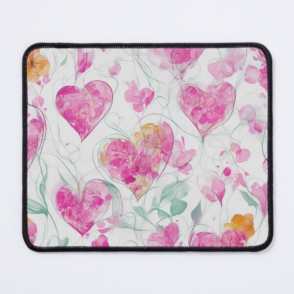 Item preview, Bleeding heart flowers pattern designed and sold by CoolPixels.