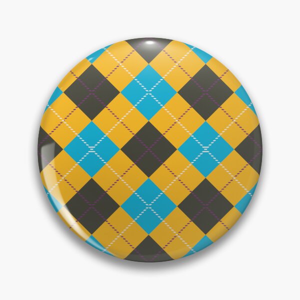 Item preview, Trendy Blue Yellow Plaid designed and sold by Claudia S. Design.