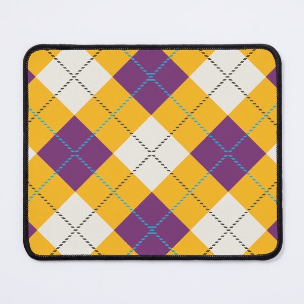 Item preview, Trendy Purple Yellow Plaid designed and sold by Claudia S. Design.