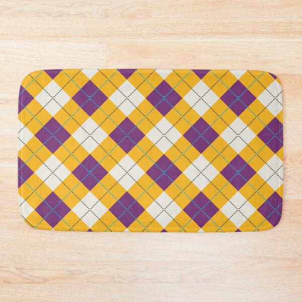 Item preview, Trendy Purple Yellow Plaid designed and sold by Claudia S. Design.