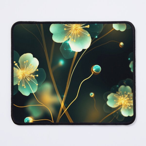 Item preview, Small Golden Glowing Flowers Design designed and sold by StudioRedKoala.