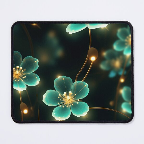 Item preview, Small Golden Glowing Flowers Design designed and sold by StudioRedKoala.