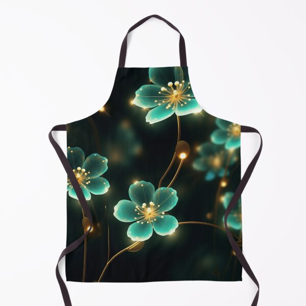 Item preview, Small Golden Glowing Flowers Design designed and sold by StudioRedKoala.