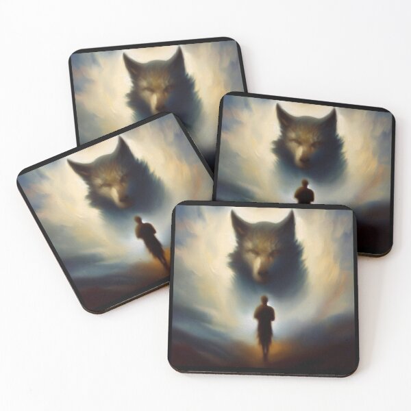 Item preview, Spirit Animal Wolf 2 designed and sold by CrankyOldDude.