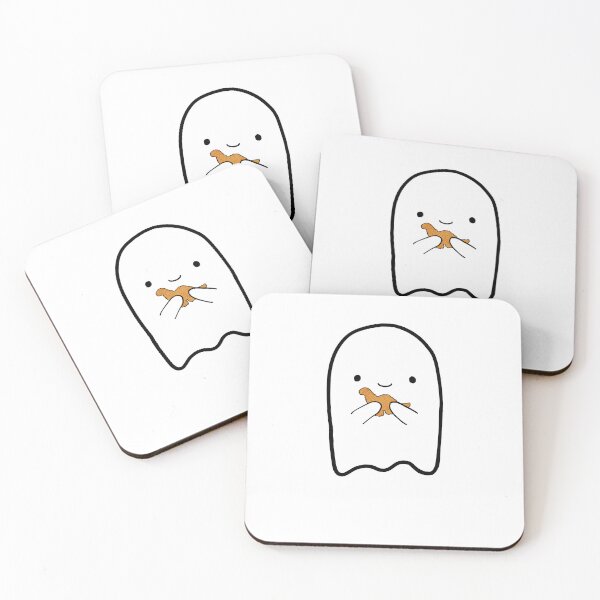Item preview, Ghost with Dino Nuggie designed and sold by JoArt-.
