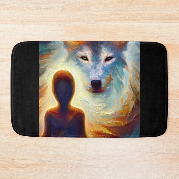 Item preview, Spirit Animal Wolf 3 designed and sold by CrankyOldDude.