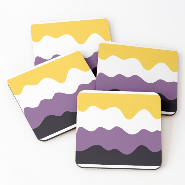 Item preview, Non-binary Pride Flag designed and sold by QueerExpression.