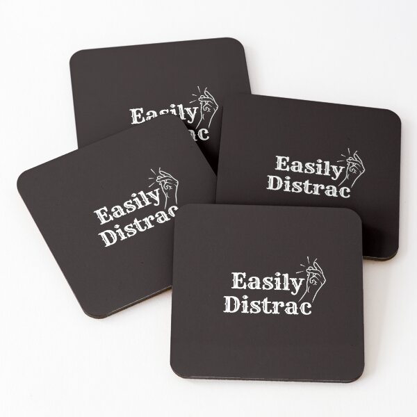 Item preview, Easily Distrac, distracted simple elegante design  designed and sold by Boumart07.