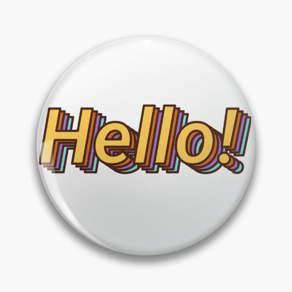 Item preview, Hello designed and sold by Low Effort Merch.