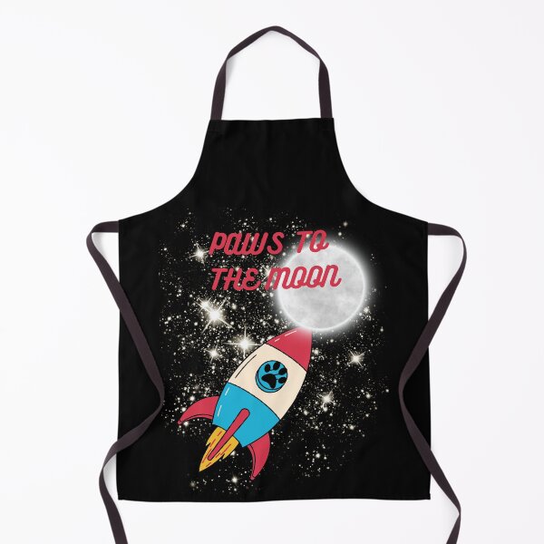 Item preview, Paws to the Moon designed and sold by CuteCatsCoffee.