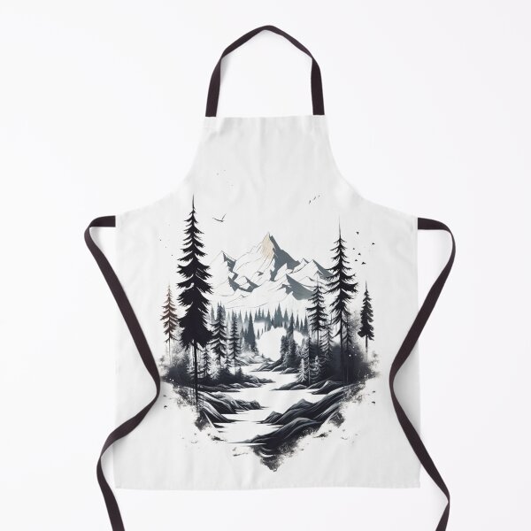 Item preview, Forest Landscape designed and sold by GoodOldVintage.