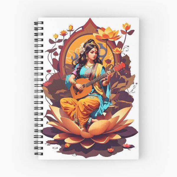 Item preview, Saraswati Hindu goddess designed and sold by UltimateWorld.