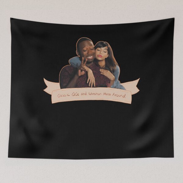 Item preview, New Girl Classic Cece and Winston Mess Around designed and sold by StoreArtBrayan.