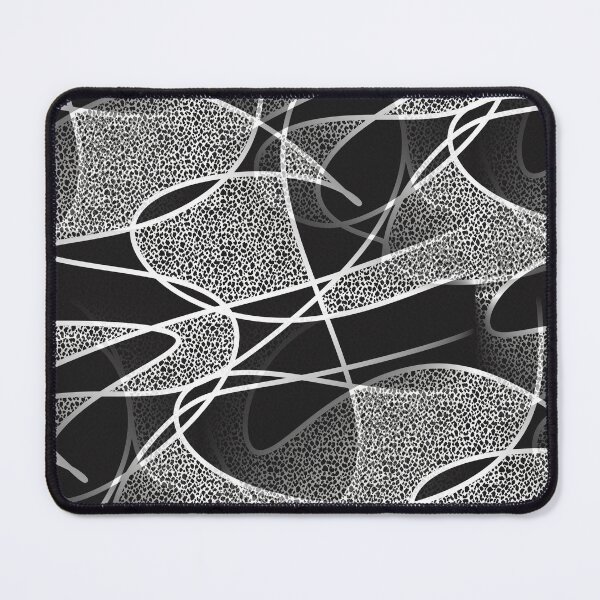 Item preview, Gray Scribble Line Pattern designed and sold by Artistestella.
