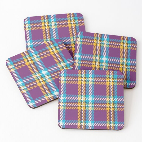Item preview, Contemporary Purple Tartan designed and sold by Claudia S. Design.