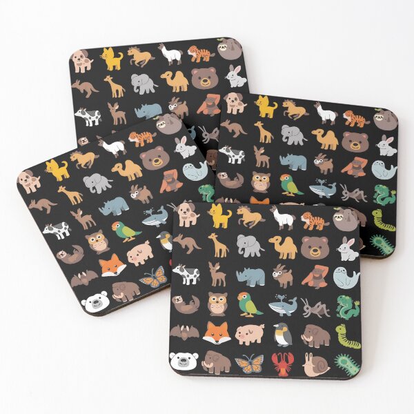 Item preview, Love All Animals Sticker Pattern designed and sold by DevemDavam.