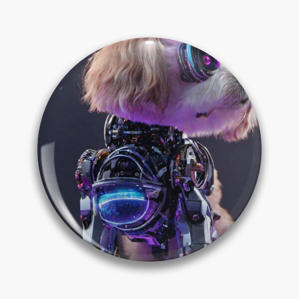 Aperçu de l'œuvre Cavachon CyBORg créée et vendue par BellaRosie Emporium.