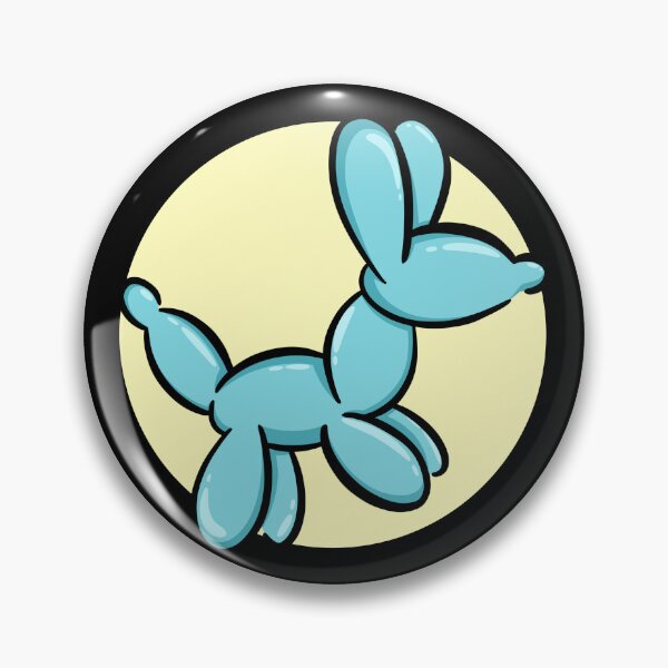 Item preview, Blue Cartoon Balloon Animal Clowncore designed and sold by JaxNaBox.