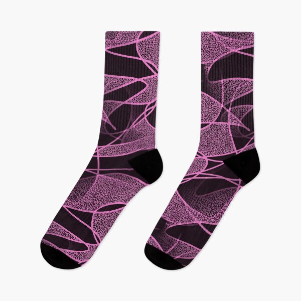 Item preview, Pink Scribble Line Pattern designed and sold by Artistestella.