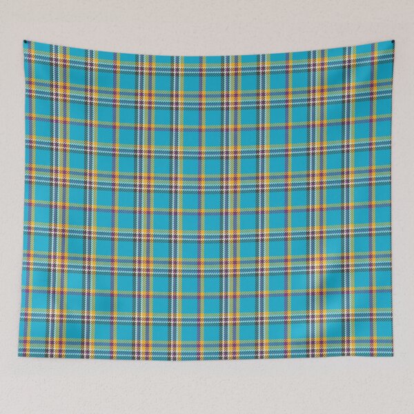 Item preview,  Contemporary Blue Tartan designed and sold by Claudia S. Design.