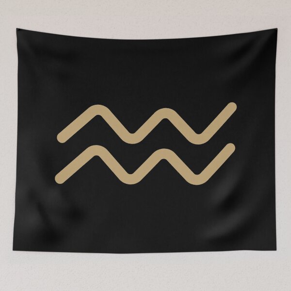 Item preview, Aquarius Zodiac Symbol designed and sold by Merchgard.