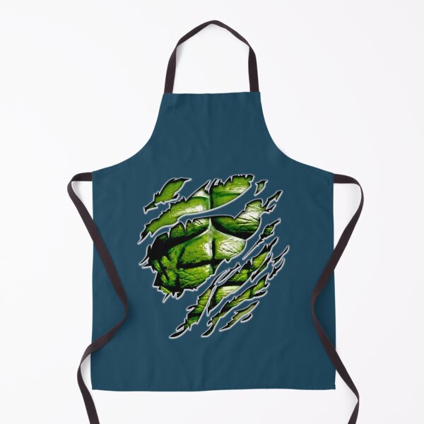 Item preview, Green muscle chest in purple ripped torn tee designed and sold by RavleenWootton.