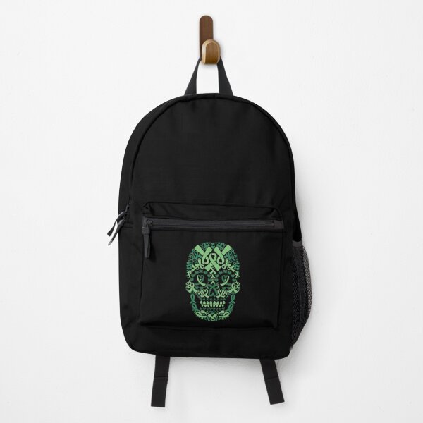 Item preview, Skull Green Ribbon designed and sold by DerSenat.
