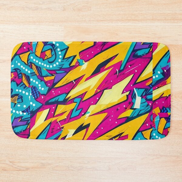 Item preview, Electrifying Thunder - Colorful Lightning Patterns in Pop Art Splendor designed and sold by Freak-Scene.