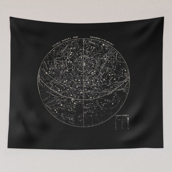 Item preview, Stars and Constellations (c.1855). Vintage plaque, restored by Mindthecherry designed and sold by MINDTHECHERRY.