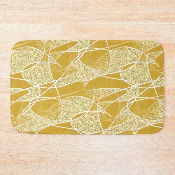 Item preview, Yellow Scribble Line Pattern designed and sold by Artistestella.