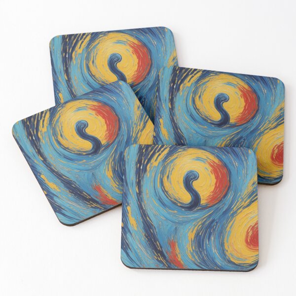 Item preview, abstract Vincent Van gogh designed and sold by Starry night Cherry blossom.