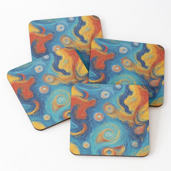 Item preview, Abstract Vincent Van Gogh designed and sold by Starry night Cherry blossom.
