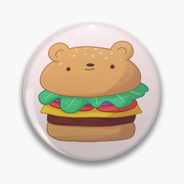 Artikelvorschau, Cheeseburger-Bär entworfen und verkauft von Mayarart.