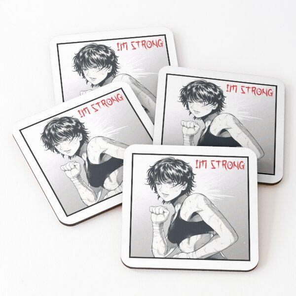Item preview, Female Baki-I'm strong  designed and sold by HamzaDiscovers.