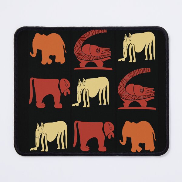 Item preview, African abstract tribal art designed and sold by Alexaltay.