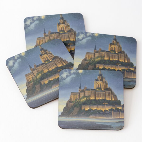 Item preview, Magic castle in france Vincent Van Gogh designed and sold by Starry night Cherry blossom.