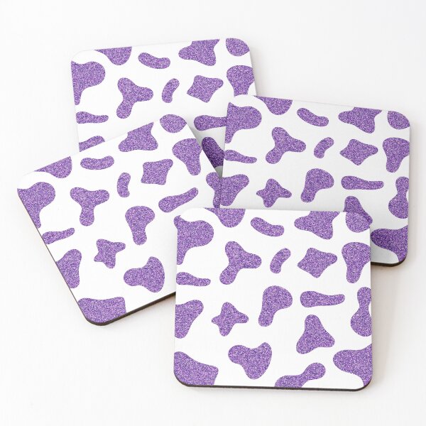 Item preview, Purple Cow - pattern print designed and sold by thesocialcactus.