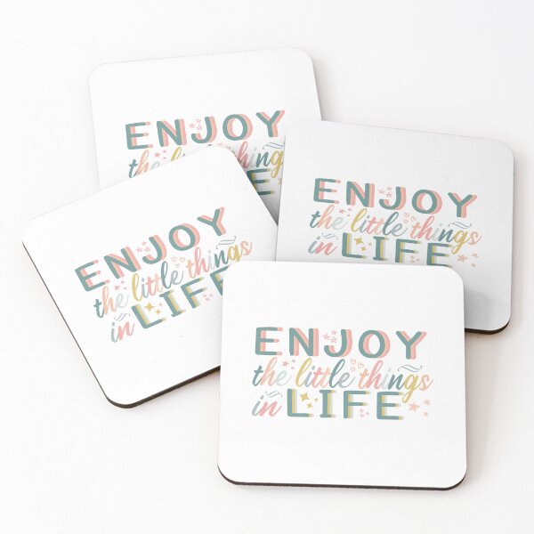 Item preview, Enjoy The Little Things in Life designed and sold by MOONINSPIRATION.
