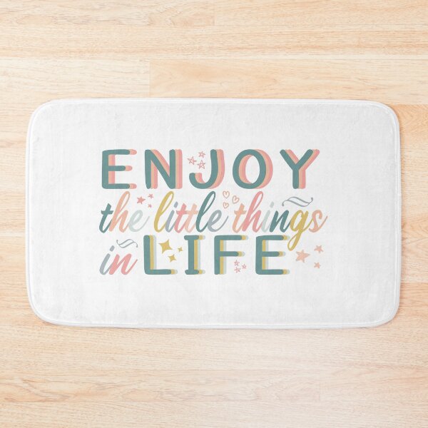 Item preview, Enjoy The Little Things in Life designed and sold by MOONINSPIRATION.