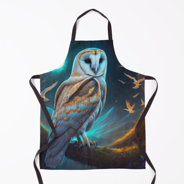 Item preview, Mystical, Barn Owl at Night designed and sold by CarolineDenaro.